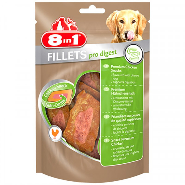 8İn1 Fillets Pro Digest | Köpek Atıştırmalık Ödül Maması