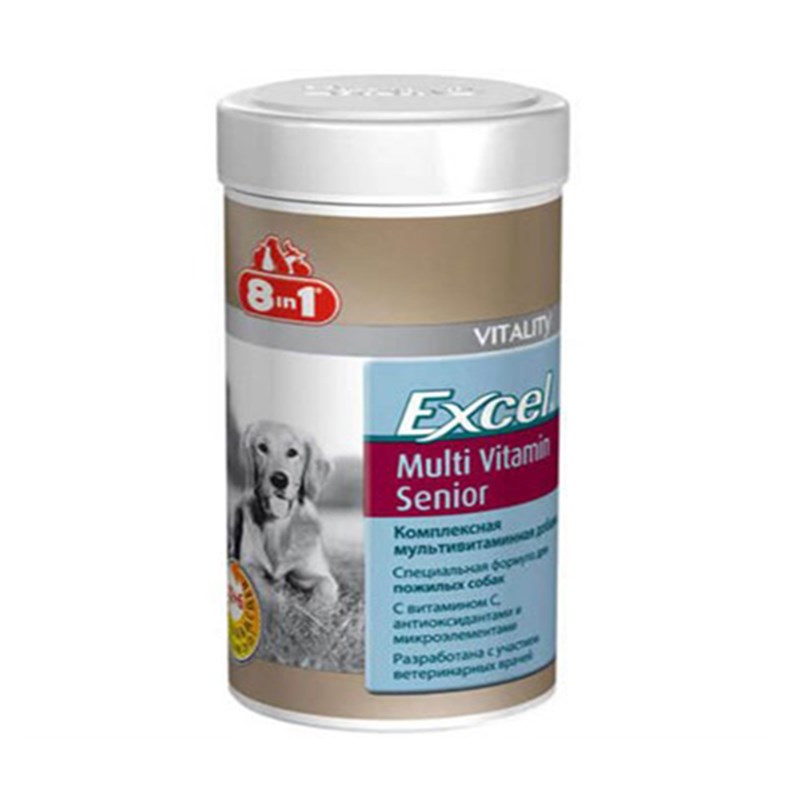 8in1 Excel Senior Multivitamin | Köpek Vitamini 8in1 Excel Senior Multivitamin | Köpek Vitamini