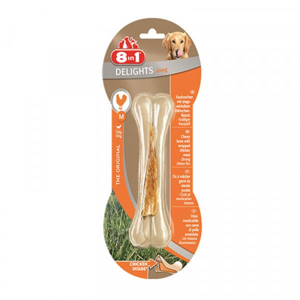 8in1 L Delights Strong Bone | Köpek Kemik Ödül Maması