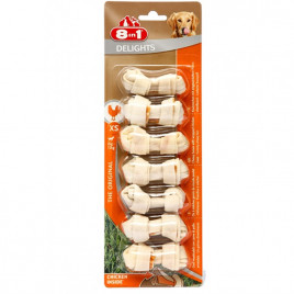 8in1 XS Delights Chicken Bone | Düğümlü Köpek Çiğneme Kemiği 8in1 XS Delights Chicken Bone | Düğümlü Köpek Çiğneme Kemiği