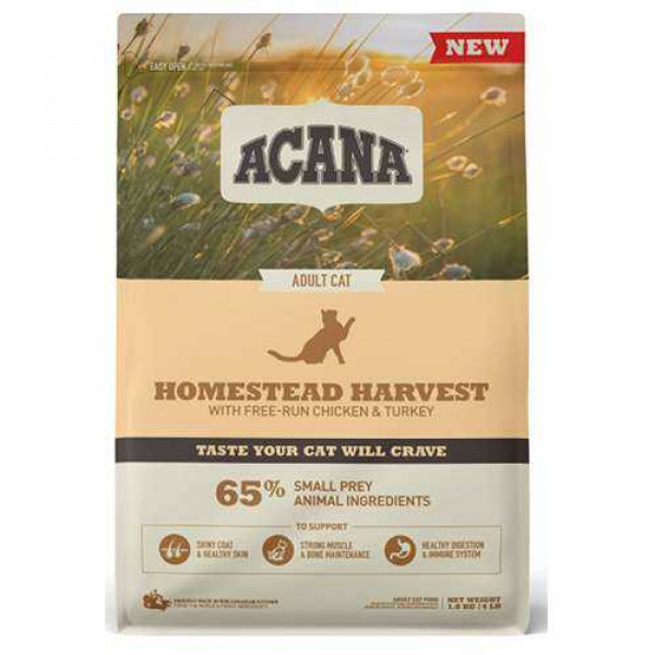 Acana 340 gr Homestead Harvest | Yetişkin Kuru Kedi Maması