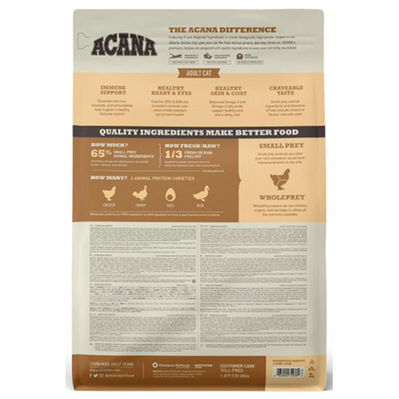 Acana 340 gr Homestead Harvest | Yetişkin Kuru Kedi Maması