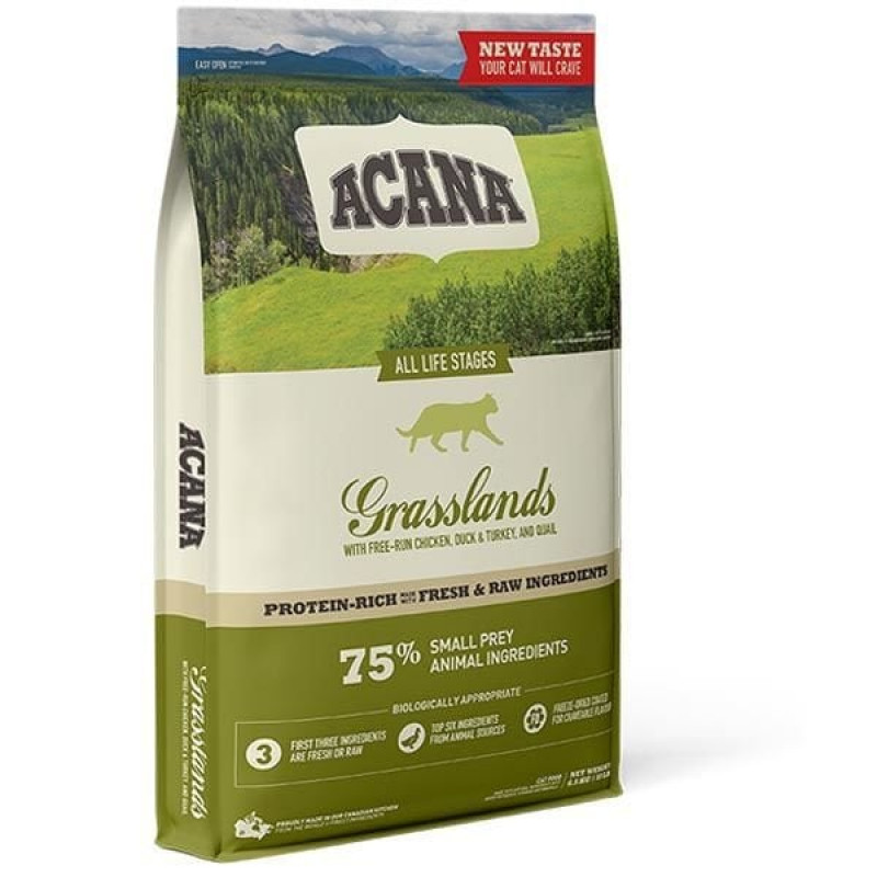 Acana 4,5 Kg Grasslands (Yeni Tarif) | Yavru Kedi Kuru Maması Acana 4,5 Kg Grasslands (Yeni Tarif) | Yavru Kedi Kuru Maması