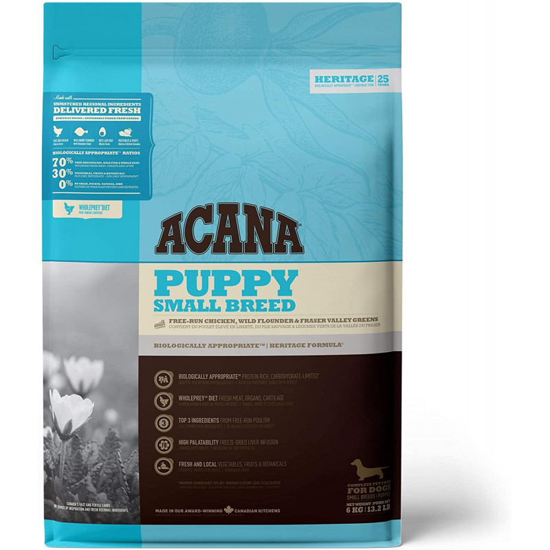 Acana 6 kg Heritage Puppy Small Breed | Yavru Köpek Kuru Maması