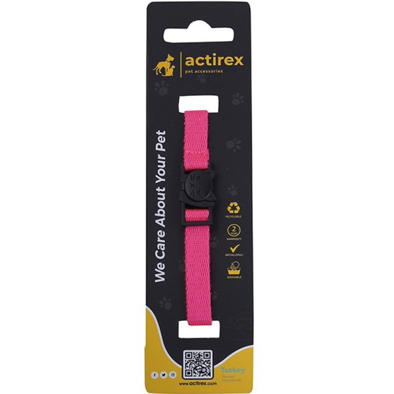 Actirex 1x30 Cm Neon Boyun Tasması Kırmızı | Kedi Boyun Tasması Actirex 1x30 Cm Neon Boyun Tasması Kırmızı | Kedi Boyun Tasması