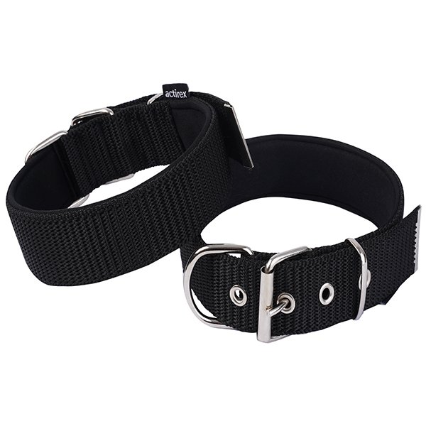 Actirex 2.5x42-50 Cm Sade Boyun Tasması Siyah M | Köpek Boyun Tasması