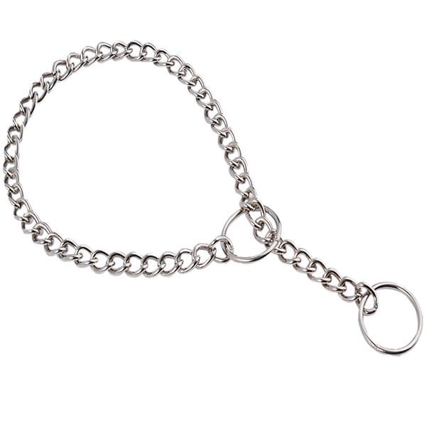 Actirex 3x65 Cm Ayarlanabilir Boğma Krom Zincir | Köpek Boyun Tasması