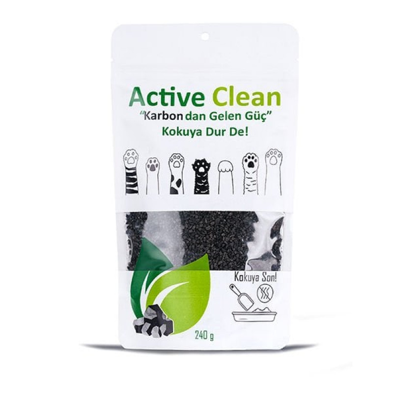 Active Clean 240 Gr Organik Kum Koku Giderici | Leke Ve Koku Giderici Active Clean 240 Gr Organik Kum Koku Giderici | Leke Ve Koku Giderici