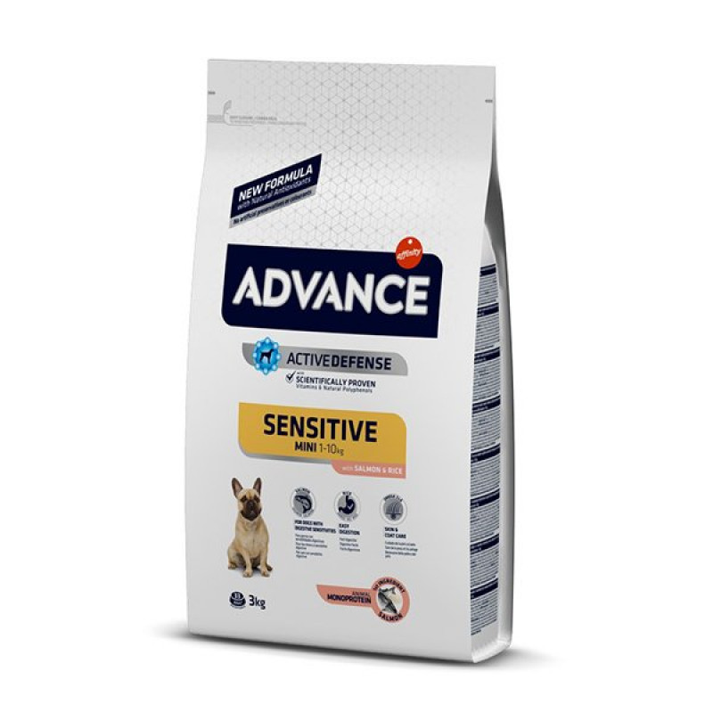 Advance 3 Kg Mini Sensitive Somonlu Küçük Irk Yetişkin | Yetişkin Köpek Kuru Maması Advance 3 Kg Mini Sensitive Somonlu Küçük Irk Yetişkin | Yetişkin Köpek Kuru Maması