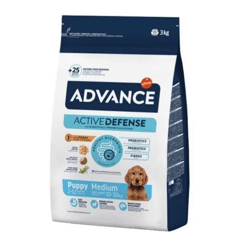 Advance 3 Kg Puppy Medium Tavuklu Orta Irk Yavru | Yavru Köpek Kuru Maması