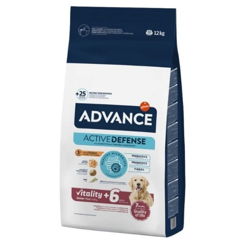 Advance Senior Maxi Tavuklu Büyük Irk Yaşlı Köpek Maması 12 Kg | Yaşlı Köpek Kuru Maması Advance Senior Maxi Tavuklu Büyük Irk Yaşlı Köpek Maması 12 Kg | Yaşlı Köpek Kuru Maması