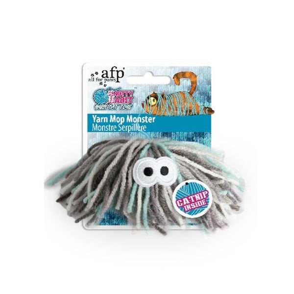 Afp Knotty Habit Yumak Canavar Renkli | Peluş Kedi Oyuncağı