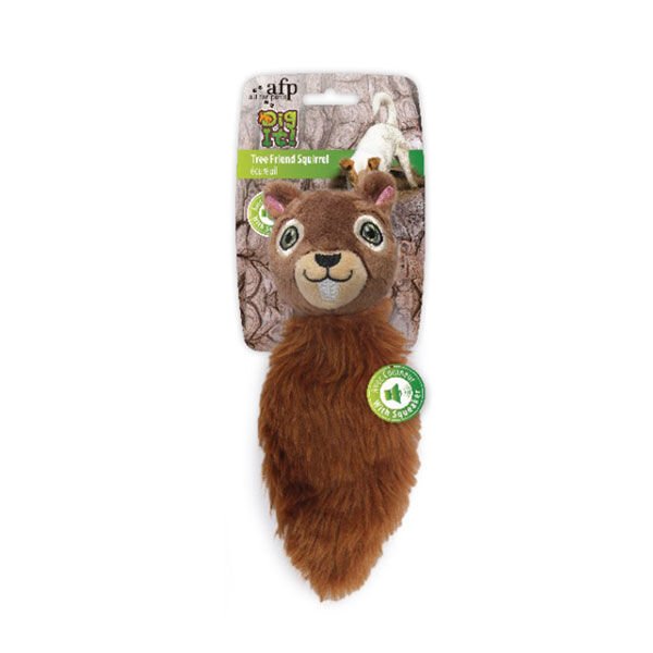 Afp Koca Kuyruklu Sincap Peluş | Kumaş Ve Peluş Köpek Oyuncağı