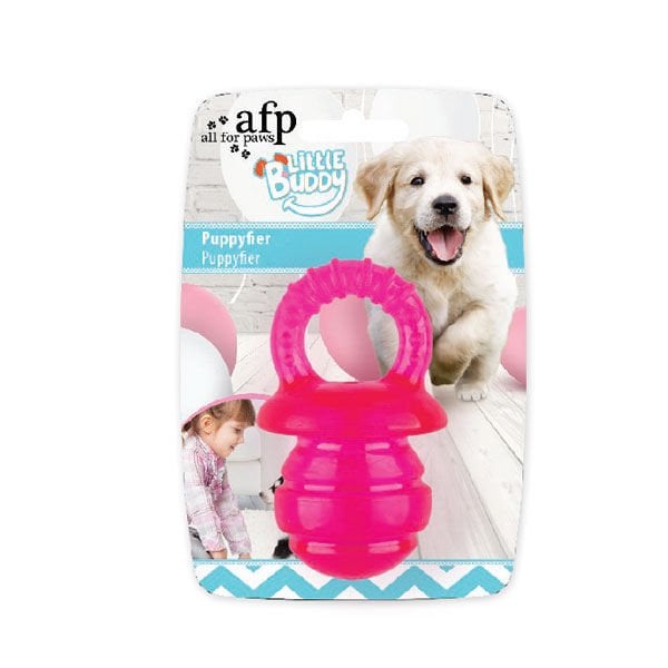 Afp Little Buddy Lastik Yavru Emzik Large Pembe | Yavru Köpek Bakım