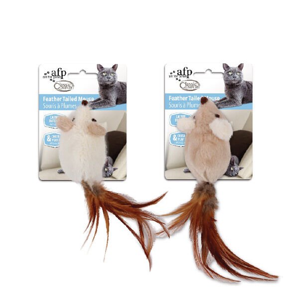 Afp Peluş Tüy Kuyruklu Hamster | Peluş Kedi Oyuncağı