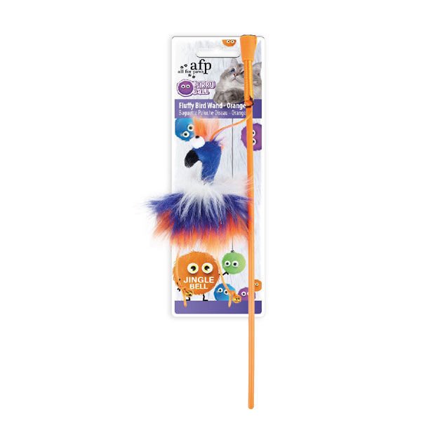 Afp Tüylü Kuş Olta Turuncu | Kedi Oltası