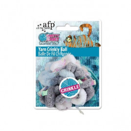 Yumak Kırışık Top Renkli | Kedi Top Oyuncak Yumak Kırışık Top Renkli | Kedi Top Oyuncak