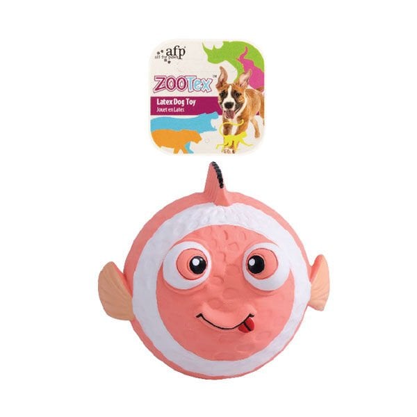 Afp Zootex Bouncy Clown Fish Zıplayan Köpek Oyuncağı | Köpek Çiğneme