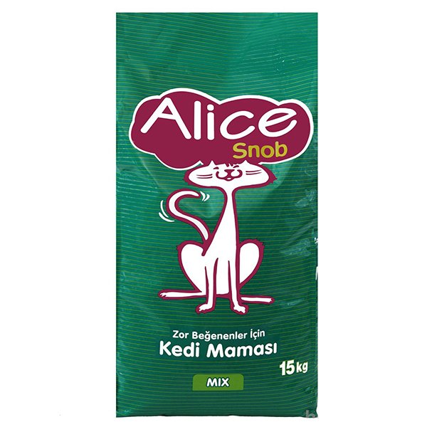 Alice 15 Kg Snop Tavuklu Yetişkin | Yetişkin Kuru Kedi Maması