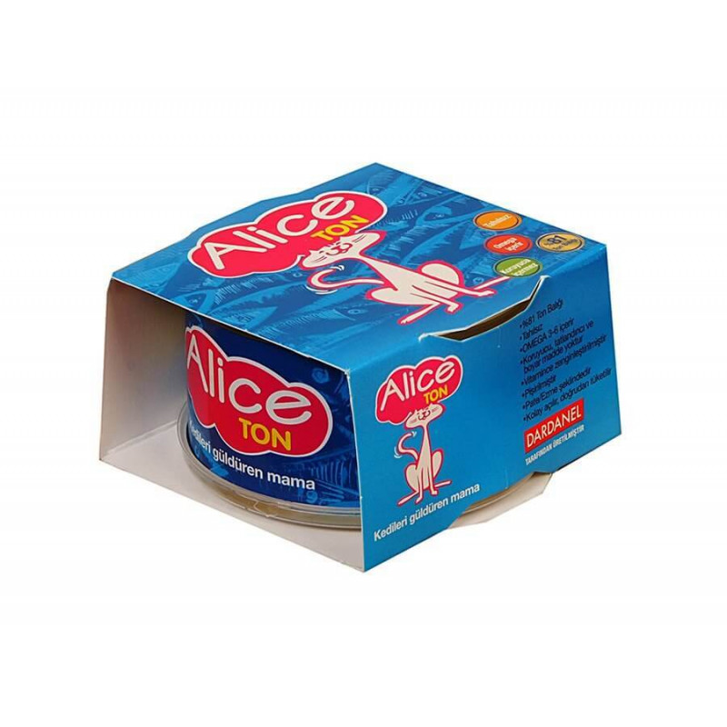 Alice 185 Gr Ton Balıklı Konserve Alice 185 Gr Ton Balıklı Konserve