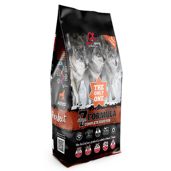 Alpha Spirit 12 Kg 7 Days Formula Yarı Nemli Tahılsız | Tahılsız Köpek Kuru Maması