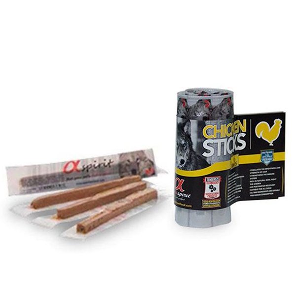 Alpha Spirit 16 Adet Tavuklu Sticks 10 Gr | Köpek Kemik Ödül Maması