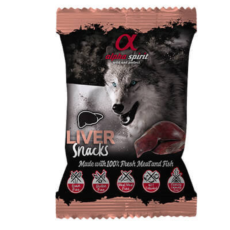 Alpha Spirit 50 Gr Ciğerli | Köpek Atıştırmalık Ödül Maması Alpha Spirit 50 Gr Ciğerli | Köpek Atıştırmalık Ödül Maması