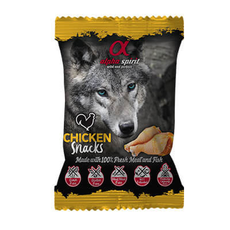 Alpha Spirit 50 Gr Tavuklu | Köpek Atıştırmalık Ödül Maması Alpha Spirit 50 Gr Tavuklu | Köpek Atıştırmalık Ödül Maması