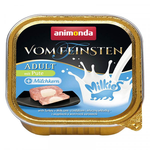 Animonda 100 Gr Vom Feinsten Milkies Adult Hindi + Süt | Yetişkin Kedi Maması