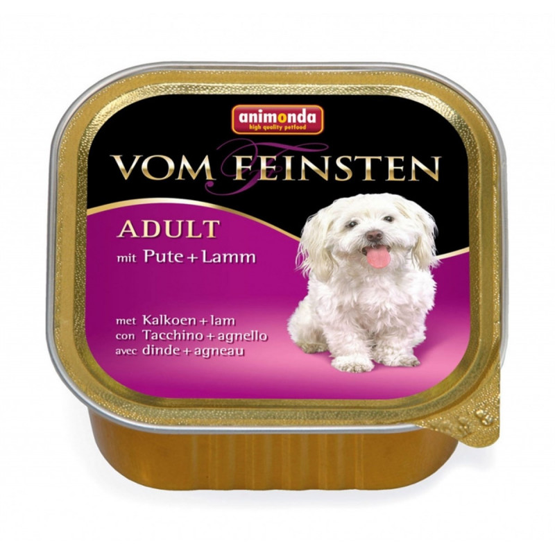 Animonda 150 Gr Vom Feinsten Adult Hindi + Kuzu | Yetişkin Köpek Konserve Maması Animonda 150 Gr Vom Feinsten Adult Hindi + Kuzu | Yetişkin Köpek Konserve Maması