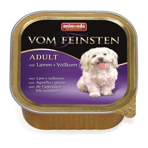 Animonda 150 Gr Vom Feinsten Adult Kuzulu + Tam Tahıllı | Yetişkin Köpek Konserve Maması