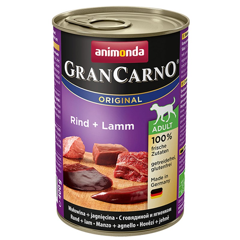 Animonda 400 Gr Gran Carno Adult Sığır Eti + Kuzu Eti | Yetişkin Köpek Konserve Maması Animonda 400 Gr Gran Carno Adult Sığır Eti + Kuzu Eti | Yetişkin Köpek Konserve Maması