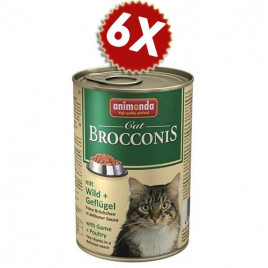 6 Adet Brocconis Av & Kümes Hayvanlı 400 Gr | Yetişkin Kedi Maması 6 Adet Brocconis Av & Kümes Hayvanlı 400 Gr | Yetişkin Kedi Maması