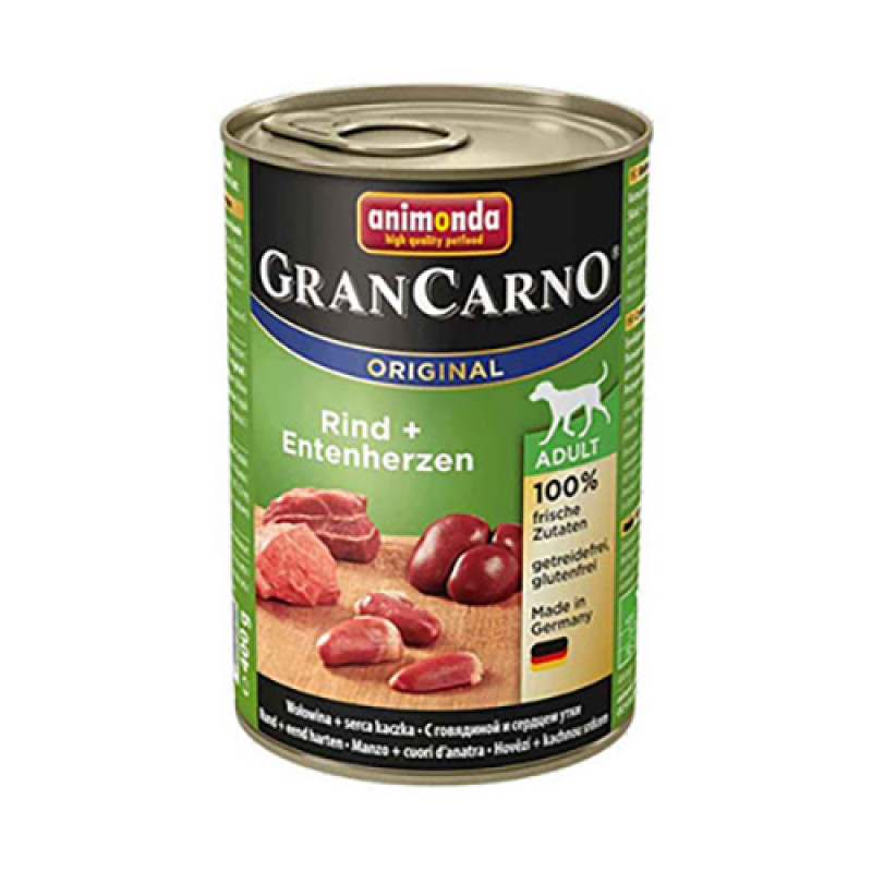 Animonda 6 Adet Gran Carno Adult Sığır Eti + Ördek Kalbi 400 Gr | Yetişkin Köpek Konserve Maması Animonda 6 Adet Gran Carno Adult Sığır Eti + Ördek Kalbi 400 Gr | Yetişkin Köpek Konserve Maması