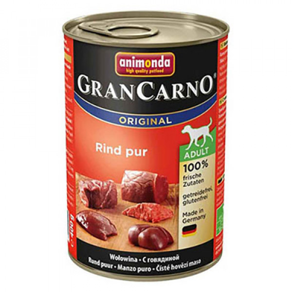 Animonda 6 Adet Gran Carno Adult Sığır Etli 400 Gr | Yetişkin Köpek Konserve Maması