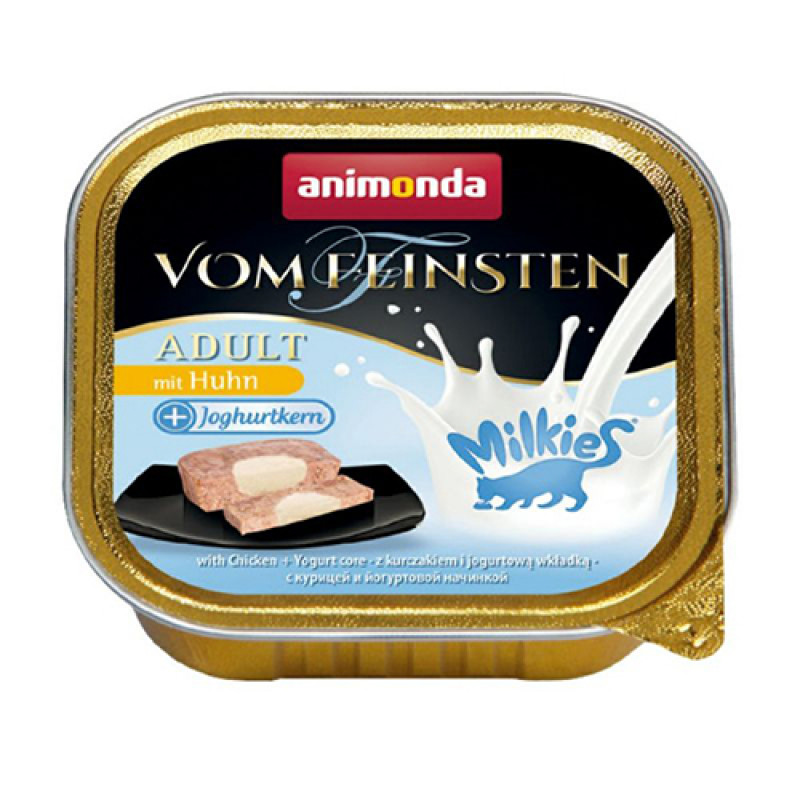 Animonda 6 Adet Vom Feinsten Milkies Adult Tavuk Etli + Yoğurtlu 100gr | Yetişkin Kedi Maması Animonda 6 Adet Vom Feinsten Milkies Adult Tavuk Etli + Yoğurtlu 100gr | Yetişkin Kedi Maması