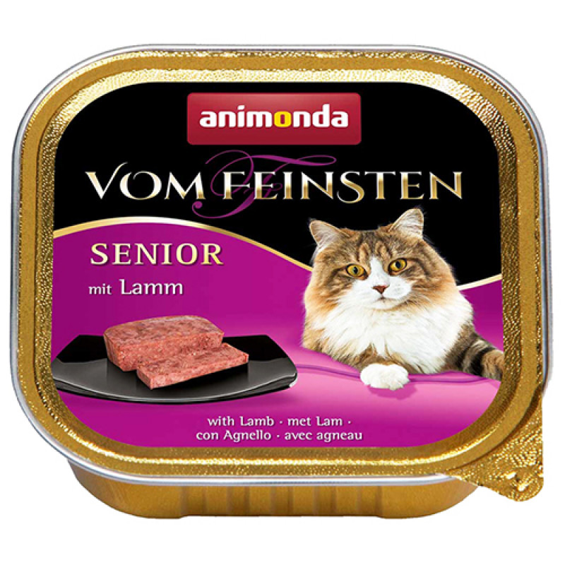 Animonda 6 Adet Vom Feinsten Senior Kuzulu 100 Gr | Yaşlı Kedi Maması Animonda 6 Adet Vom Feinsten Senior Kuzulu 100 Gr | Yaşlı Kedi Maması