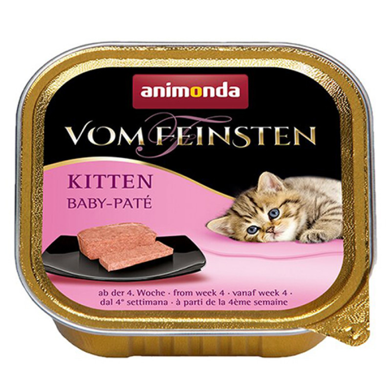 Animonda 6 Adet Von Feinsten Kitten Baby Pate 100 Gr | Yavru Kedi Maması Animonda 6 Adet Von Feinsten Kitten Baby Pate 100 Gr | Yavru Kedi Maması