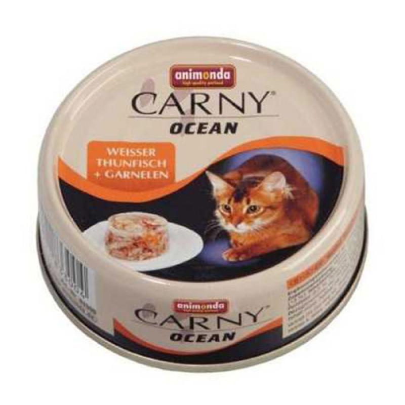 Animonda 80 Gr Carny Ocean Beyaz Ton Balığı + Karides | Yetişkin Kedi Maması Animonda 80 Gr Carny Ocean Beyaz Ton Balığı + Karides | Yetişkin Kedi Maması