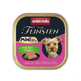 Vom Feinsten 100 Gr Dana ve Ördek Etli Mini Irk Yetişkin Köpek Konservesi Vom Feinsten 100 Gr Dana ve Ördek Etli Mini Irk Yetişkin Köpek Konservesi