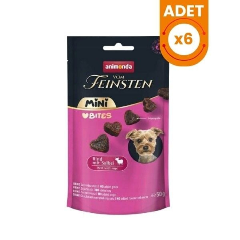 Animonda Vom Feinsten 50 Gr Sığır Etli Mini Irk Yetişkin Köpek Ödül Maması
