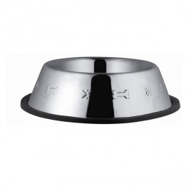 Asre 8 Oz 12 Cm Çelik Mama Kabı Desenli | Metal Mama Ve Su Kabı Asre 8 Oz 12 Cm Çelik Mama Kabı Desenli | Metal Mama Ve Su Kabı