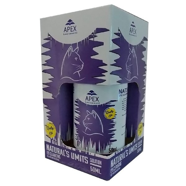 Apex 50 Ml Göz Temizleyici Losyon | Kedi Göz Ve Kulak Bakım