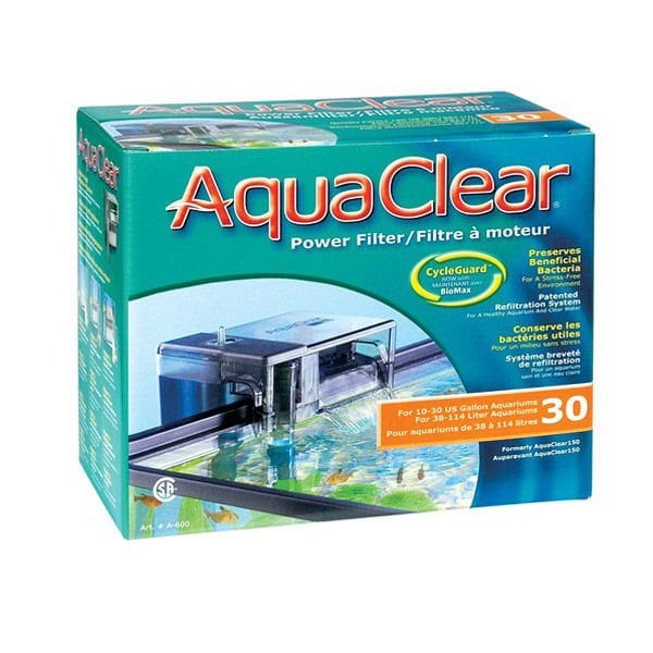 Aqua Clear Akvaryum 30 Askı Filtre | Akvaryum Filtre Malzemesi