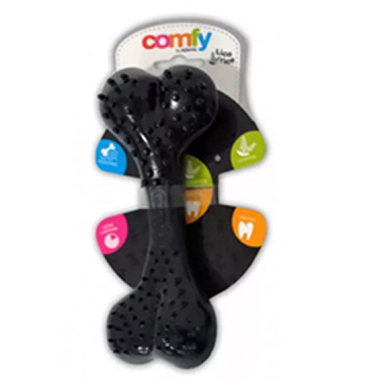 Aquael 12.5 Cm Comfy Dental Meyanköklü Kemik Oyuncağı Siyah | Köpek Çiğneme Aquael 12.5 Cm Comfy Dental Meyanköklü Kemik Oyuncağı Siyah | Köpek Çiğneme