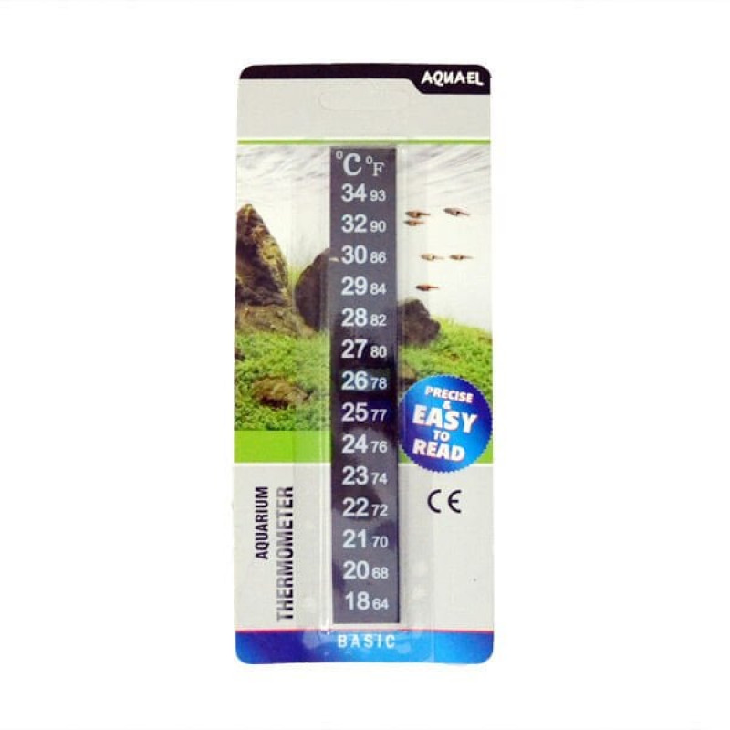 Aquel 2X13 Cm Cama Yapışan Derece | Akvaryum Derecesi Aquel 2X13 Cm Cama Yapışan Derece | Akvaryum Derecesi