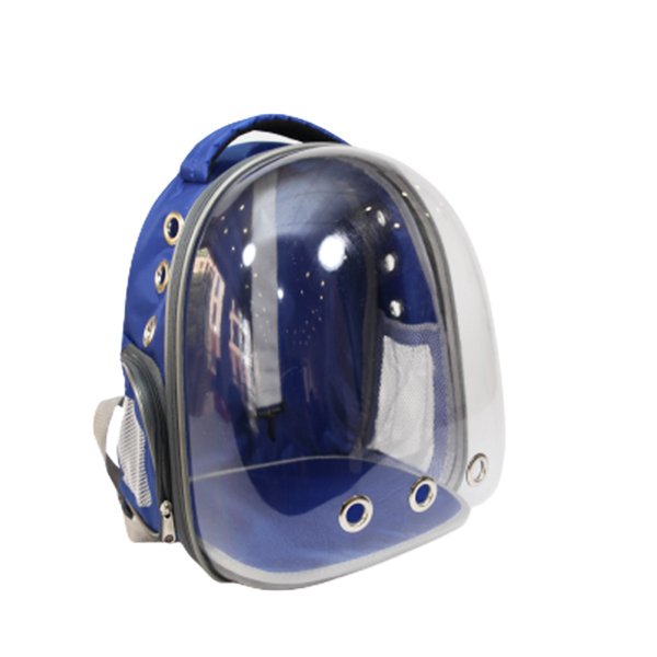 Bacco Milano Astronot Taşıma Çantası Mavi | Kedi Taşıma Çantası