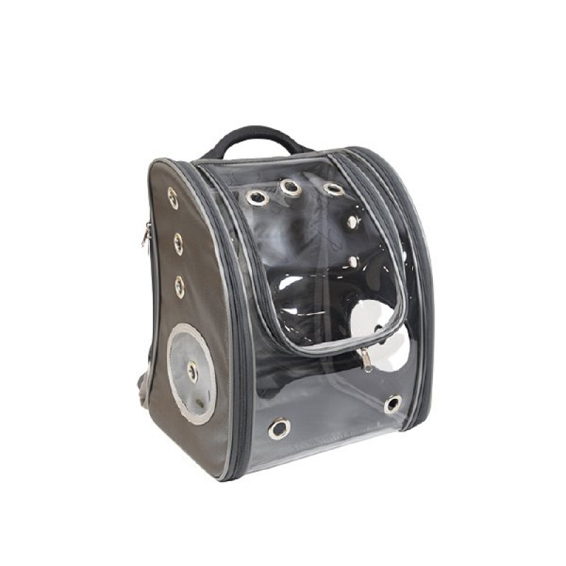 Bacco Milano Sırt Taşıma Çantası Gri | Kedi Taşıma Çantası Bacco Milano Sırt Taşıma Çantası Gri | Kedi Taşıma Çantası