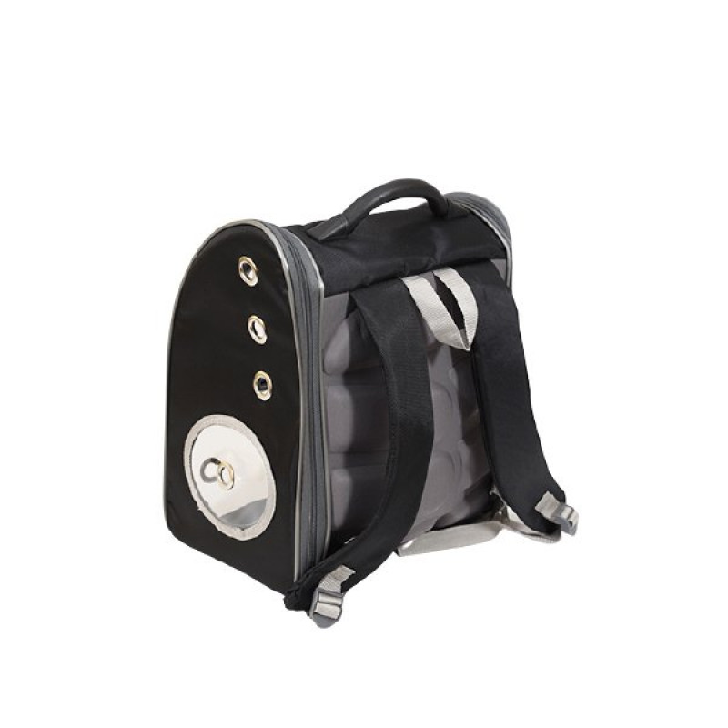 Bacco Milano Sırt Taşıma Çantası Siyah | Köpek Taşıma Çantası Ve Kafes