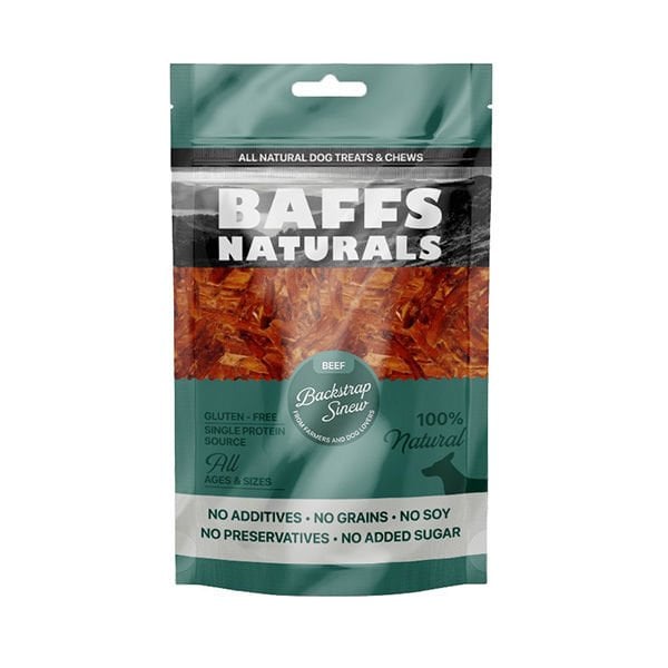 Baffs Naturals 100 Gr Dana Sırt Sinir | Köpek Atıştırmalık Ödül Maması
